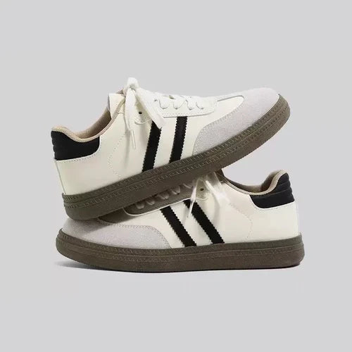 Shoes Woman 2025 Trend Casual Sneakers Comfortable Lace Up Flats