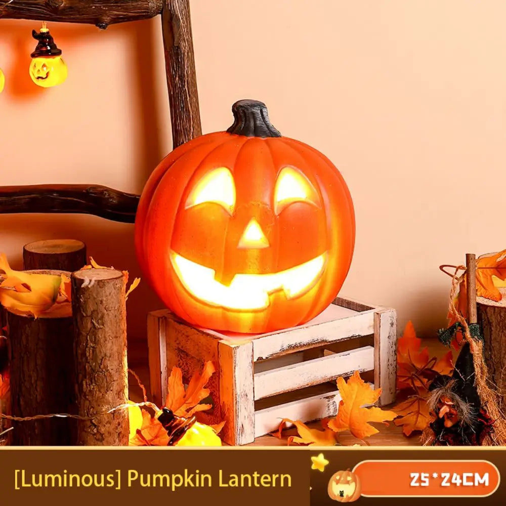 Halloween Decoration Pumpkins Lamp For Home Yard Garden Outdoor Decor Hallowen Horror House Skull Party Props Glow in The Dark