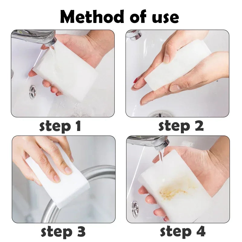 100*60*20mm Melamine Sponge Magic Sponge Eraser Melamine Sponge