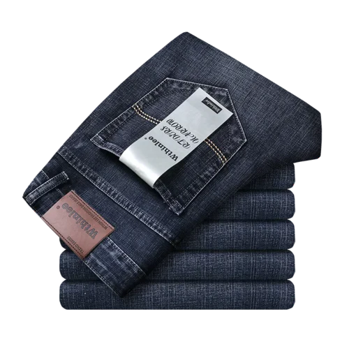 Wthinlee New Business Men's Jeans Casual Straight Stretch Fashion