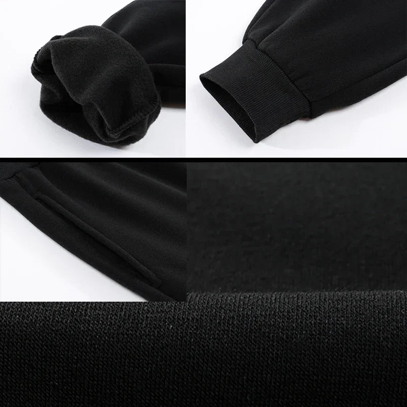 Mens Sweatpants Fashion Versatile Baggy Jogging Pants Outdoor High