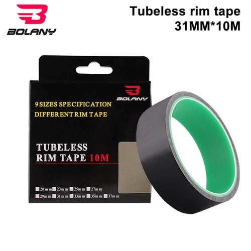 Bicycle tubeless rim tape width 18/21/23/25/27/29/31/33 / 35mm * 10m