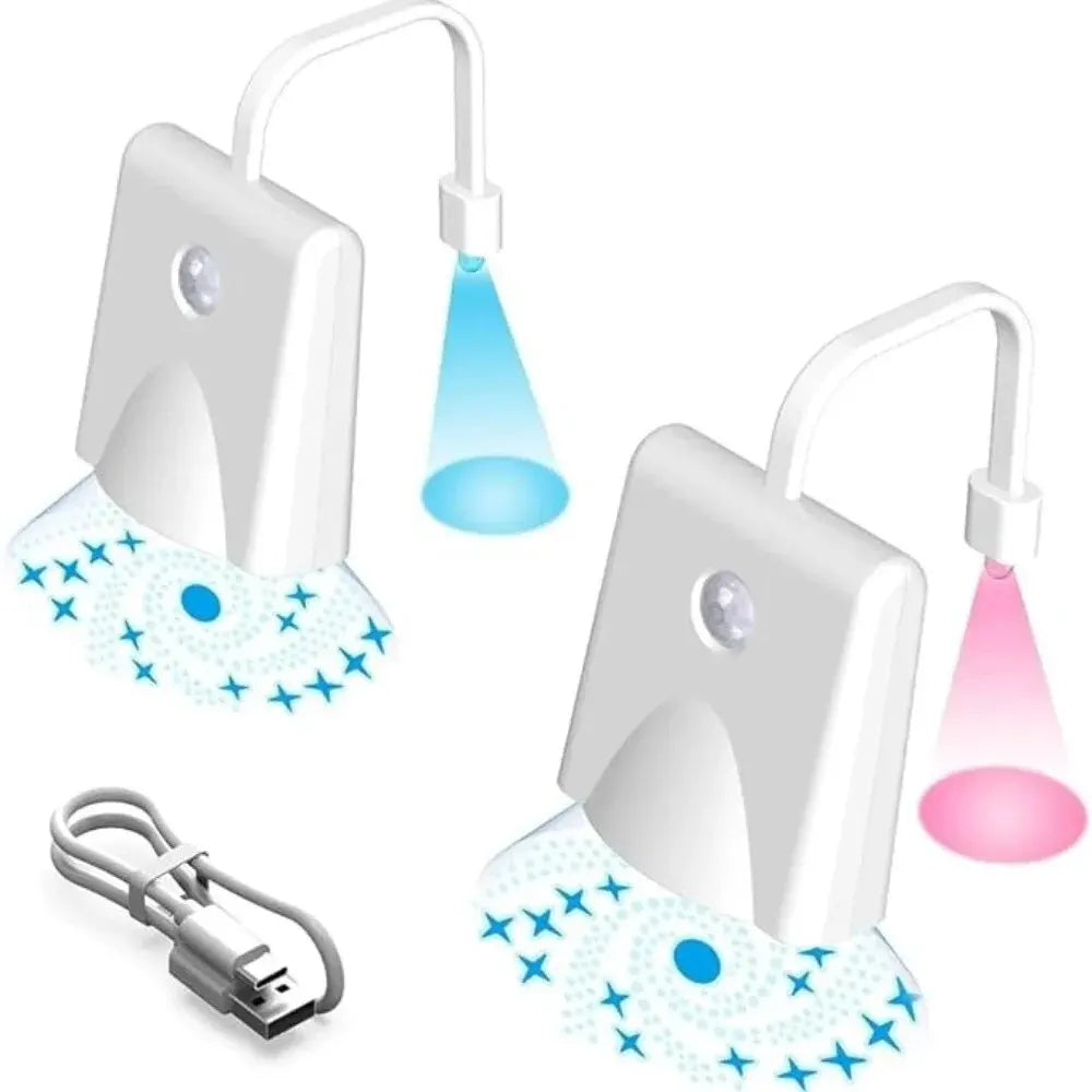 Toilet Night Lights Motion Activated Toilet Bowl Light 7Color Changing