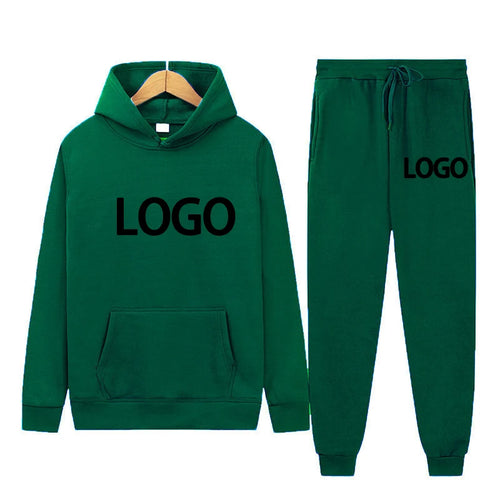 Customized Printed Men Women Tracksuit Hooded Sweatshirts and Jogger