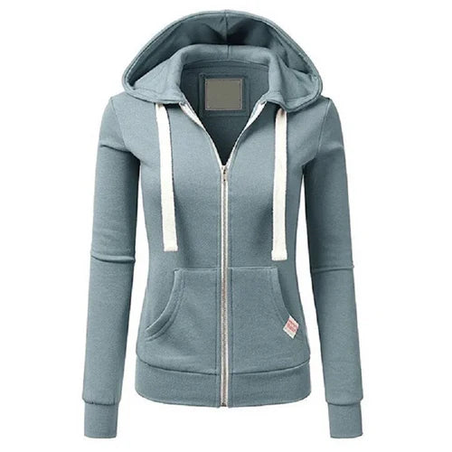 2024 Autumn/Winter New Women's Personalized Fashion Sports Hoodie Long