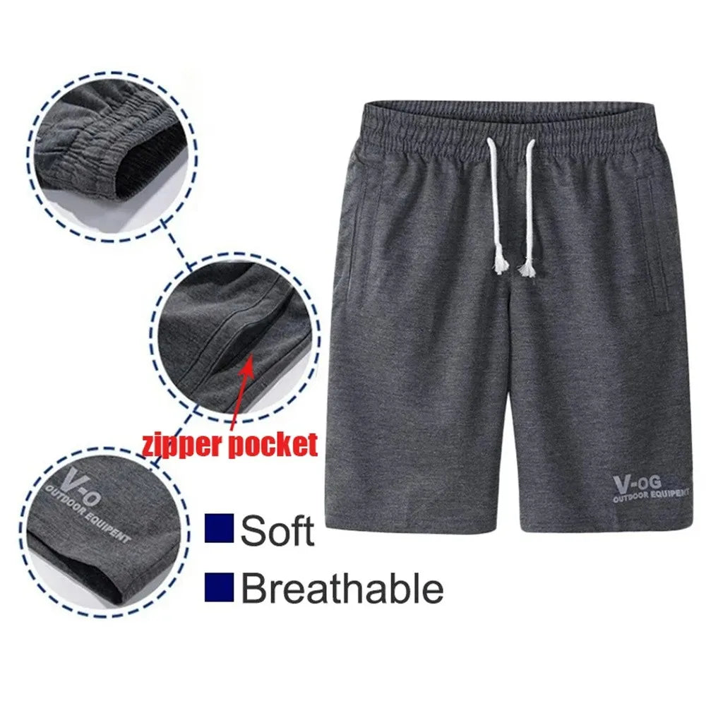 Summer Casual Shorts Men Boardshorts Breathable Loose Beach Short