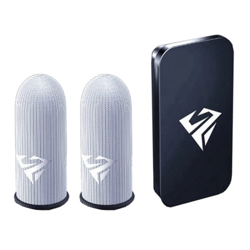 1 Pair Gamer Finger Sleeves Sweatproof Gamer Finger Covers Touch