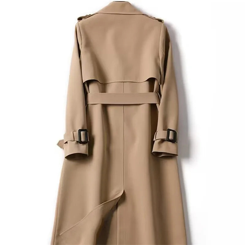 Autumn Winter Long Sleeve Trench Coat For Women 2024 Fashion Loose