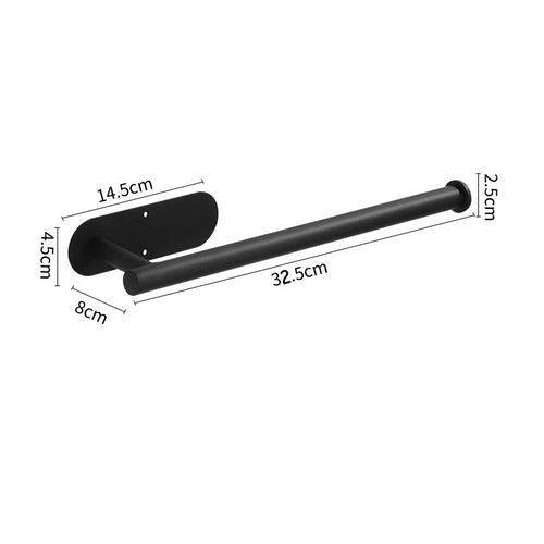 Stainless Steel Paper Towel Holder for Bathroom Kitchen No Punch Wall