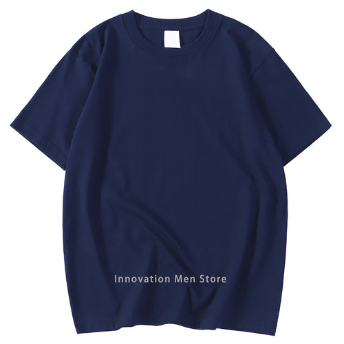 14 Colors Candy Color 100% Cotton T-Shirts Men Women Oversized Short