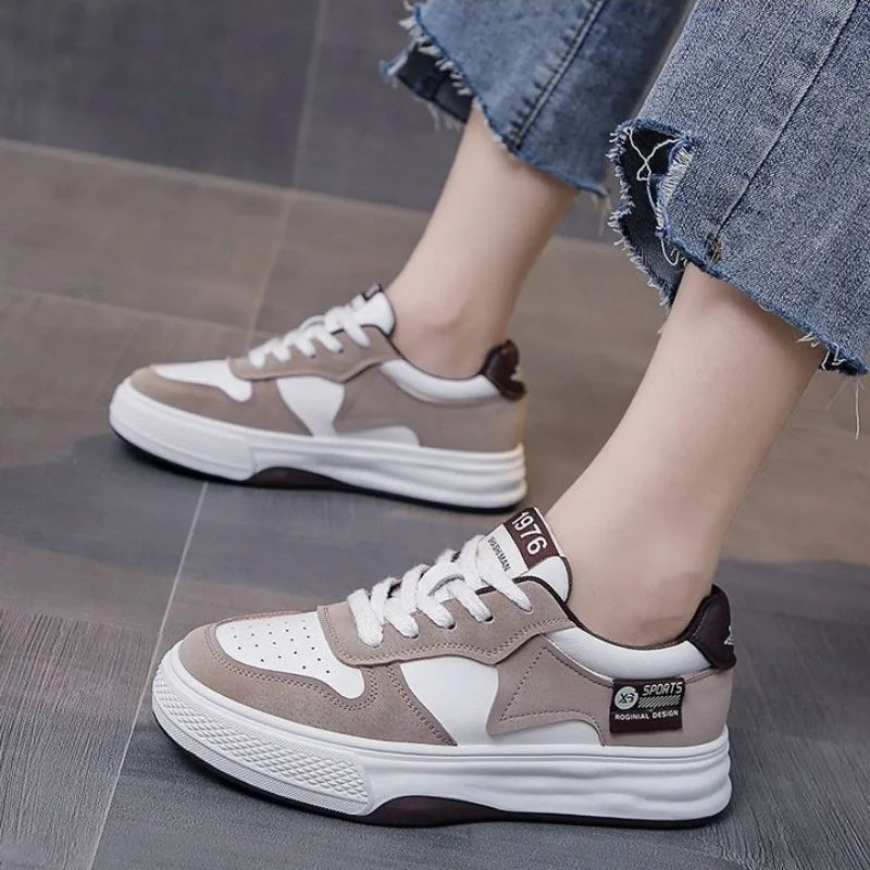 2024 Platform Shoes Women Sneakers Platform Vulcanized Shoes Fashion