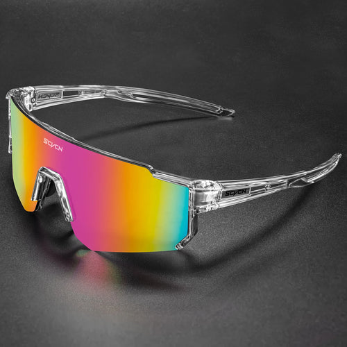 SCVCN New Outdoor Cycling Sunglasses Men Road Driving Bike Glasses