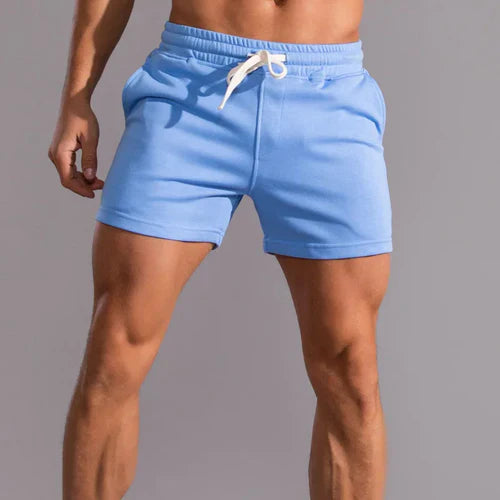 Summer Casual Shorts Men Breathable 100% Cotton Beach Shorts