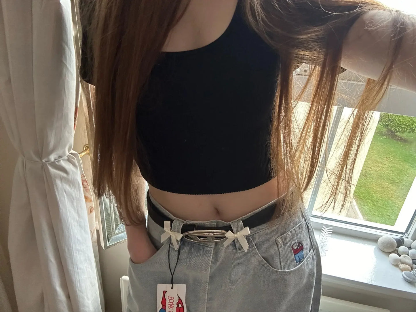 Y2K Big Baggy Boy Jeans for Men Streetwear Baggy Jeans Embroidery