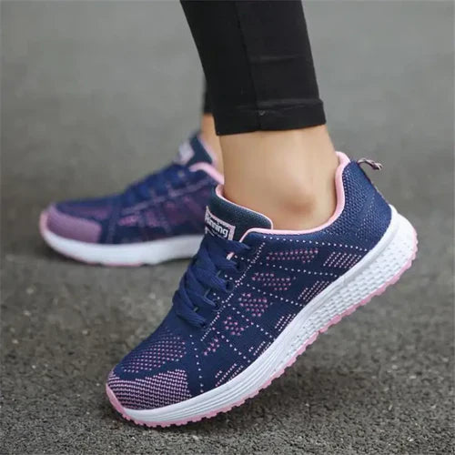 New Sneakers For Women Breathable Fashion Trainers Plus Size Women