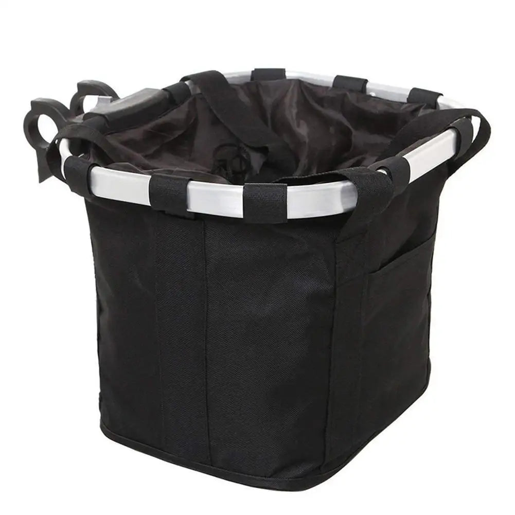 Bicycle Front Basket Bike Small Pet Dog Carry Pouch 2in1 Detachable