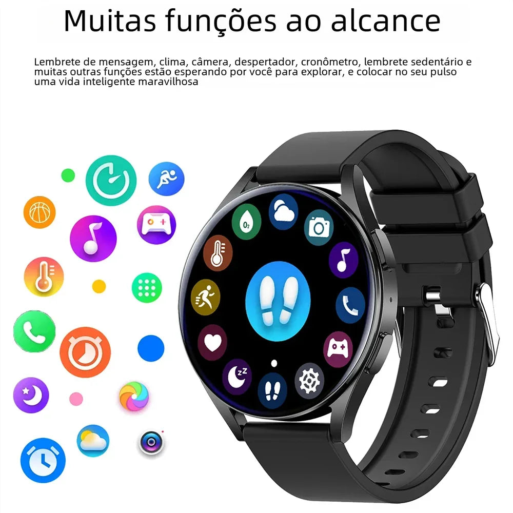 KESHUYOU 2025 New Watch 6 Smart Watch Bluetooth Call Health Monitoring