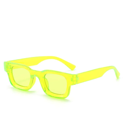 Fashion Summer Retro Punk Rectangle Sunglasses UV400 Sun Shades Men
