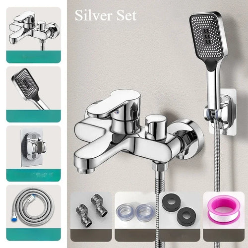 Bathroom Shower Faucet Mixing Valve Shower Shower Set Bathtub Mixing