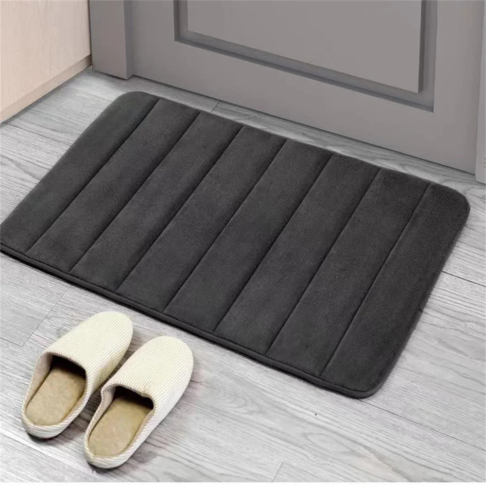 Super Absorbent Bath Mat Non Slip Rugs Bathroom Carpets Soft Memory
