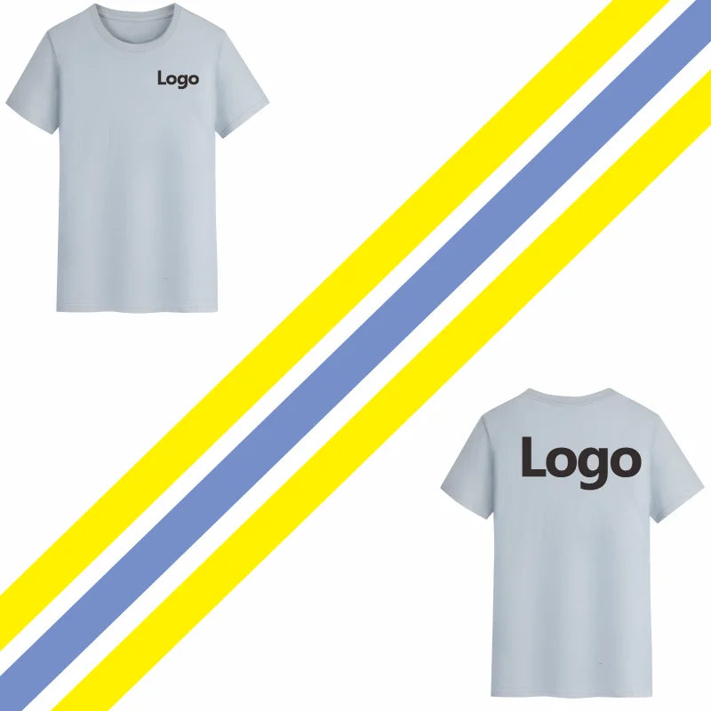 KAISING 10 Colors Pure Cotton T Shirt Custom Logo Printing Men And