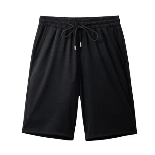 Summer Breathable Men Mesh Shorts Gym Bodybuilding Casual Loose Shorts
