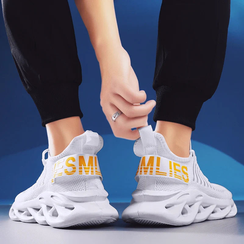 New Men's Shoes Fashion Soled Sneakers Casual Vulcanized Men Sports