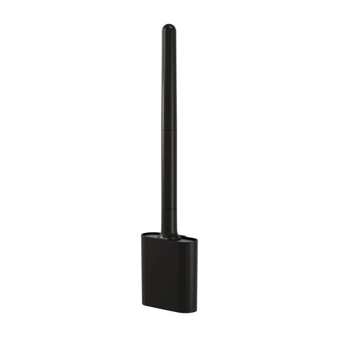 MINI Silicone Toilet Brush Water Leak Proof with Base Wc Flexible Soft