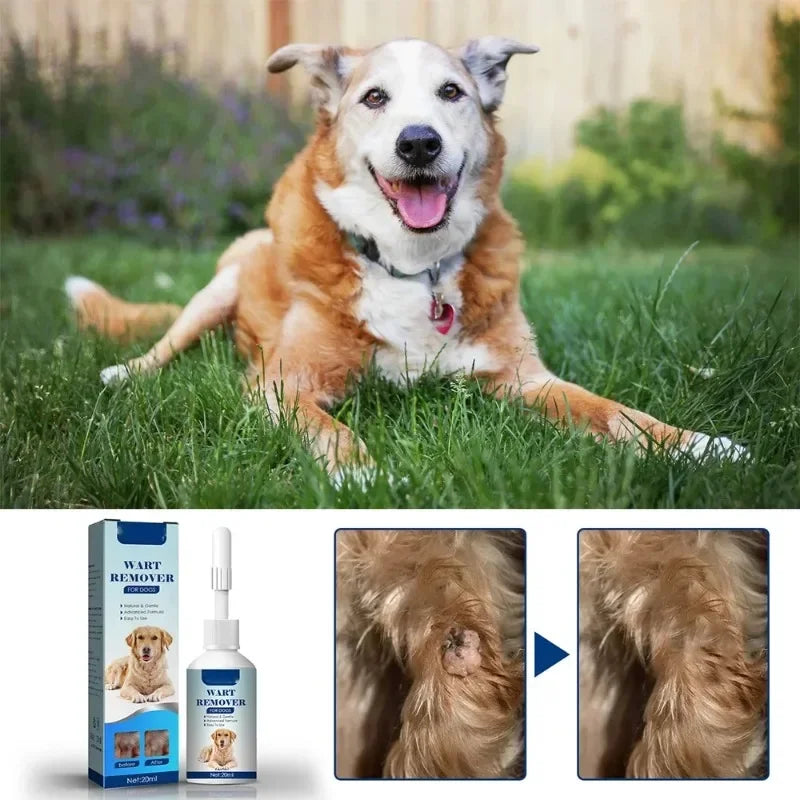 Pet Wart Remover for Dog Cleaning, Removing Granulation Warts,