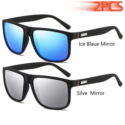 Fashion Vintage Square Sunglasses Men Women Luxury Brand Designer
