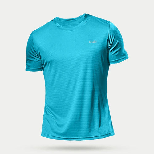 1 Piece Men's Short Sleeve Undershirt Man Athletic T-Shirt Quick
