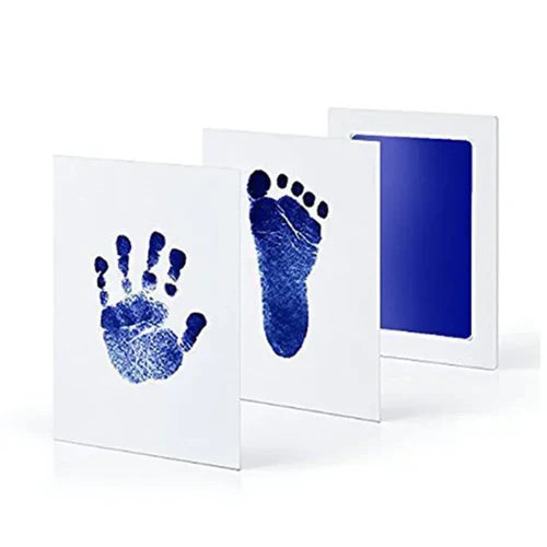 Safe Non-toxic Baby Footprints Handprint No Touch Skin Inkless Ink