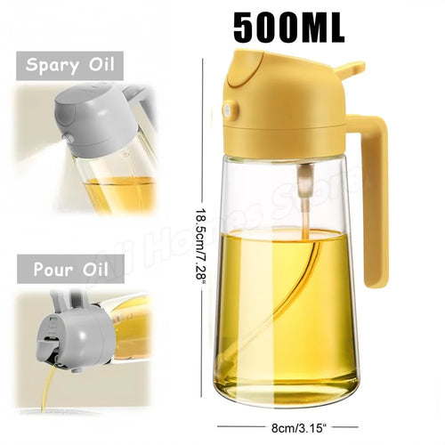 Kitchen Oil Spray Bottle Cooking Olive Oil Sprayer 200/300/500ML