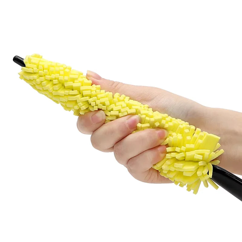 Car Wheel Brush Rim Tire Detailing Automotive Care Motorcycles Brush