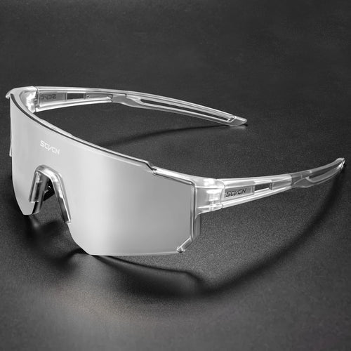 SCVCN New Outdoor Cycling Sunglasses Men Road Driving Bike Glasses