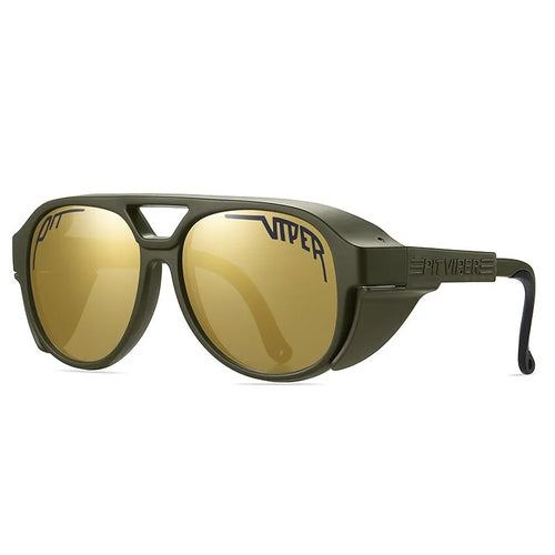 Steampunk Pit Viper Cycling Sunglasses Adult UV400 Men Women Designer