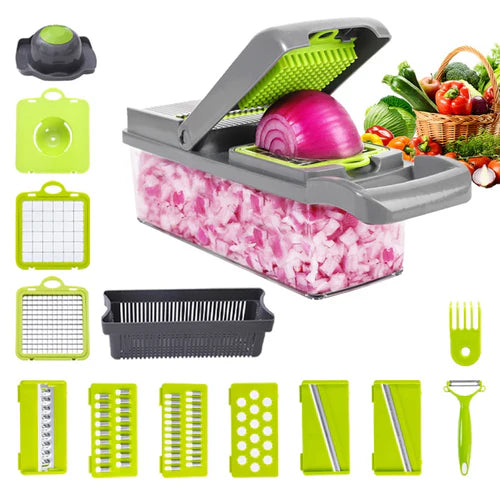 Multifunctional Vegetable Chopper Handle Food Grate Food Chopper