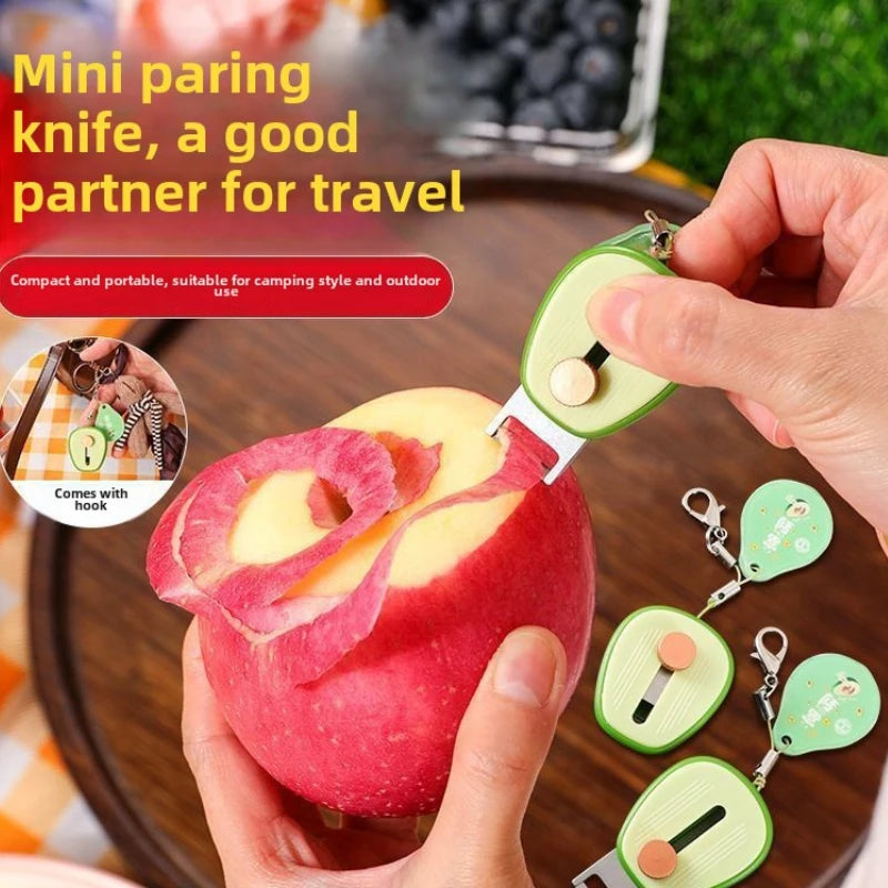 1/2Pcs Creative Avocado Shaped Fruit Peeling Knife Adjustable Kitchen