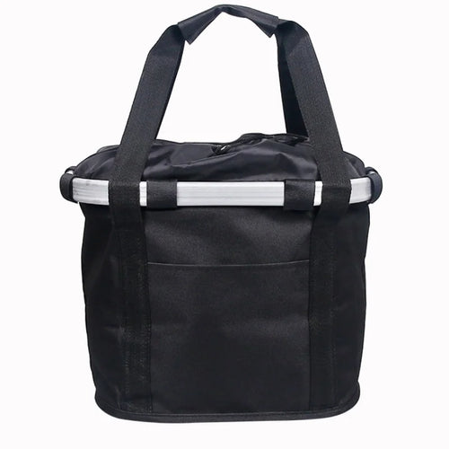 Bicycle Front Basket Bike Small Pet Dog Carry Pouch 2in1 Detachable