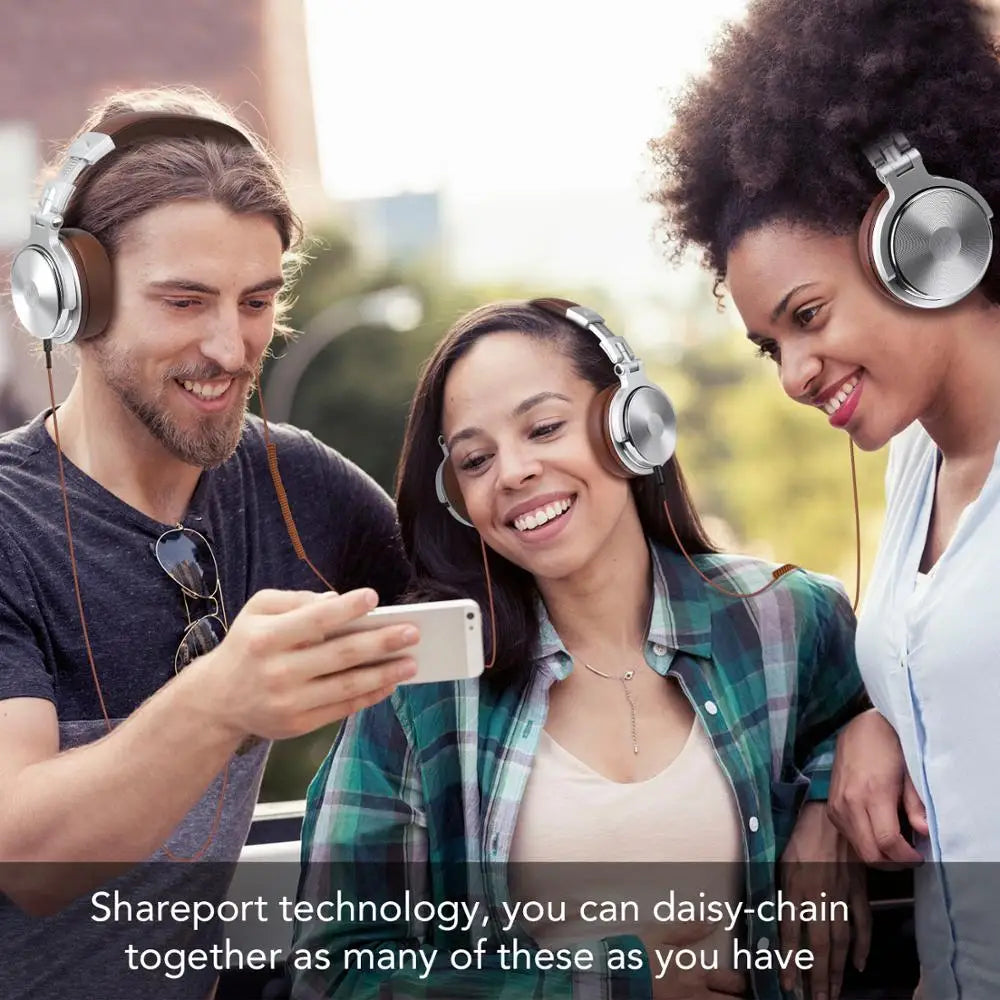 Oneodio Pro 30 Professional Studio DJ Headphones With Microphone Over