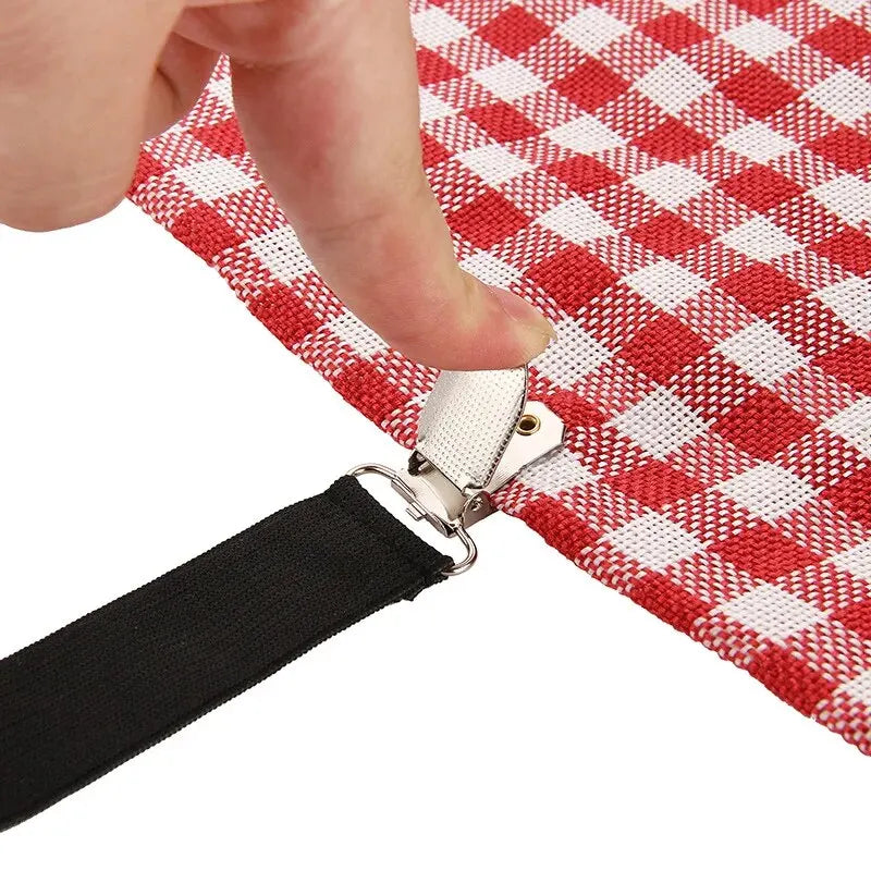 4 Pcs Triangle Bed Sheet Holders Fitted Sheet Clips Adjustable Sheet