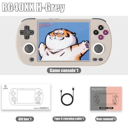 ANBERNIC RG40XX H Handheld Game Console 4.0-in 640*480 IPS Screen