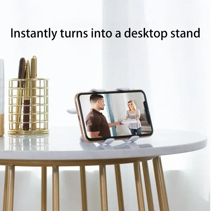 360 Clip Mobile Phone Holder Stand Portable Flexible Lazy Bed Desktop