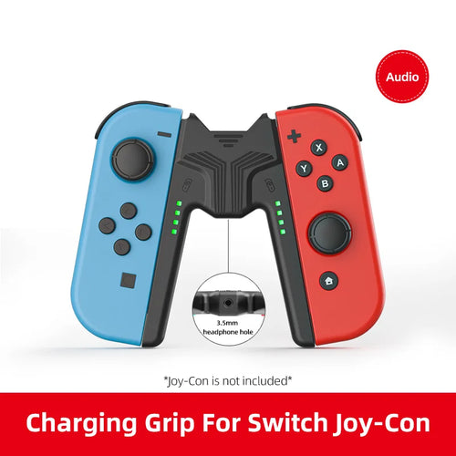 Aolion Charging Grip Bracket for Switch Joycon Handle Gaming