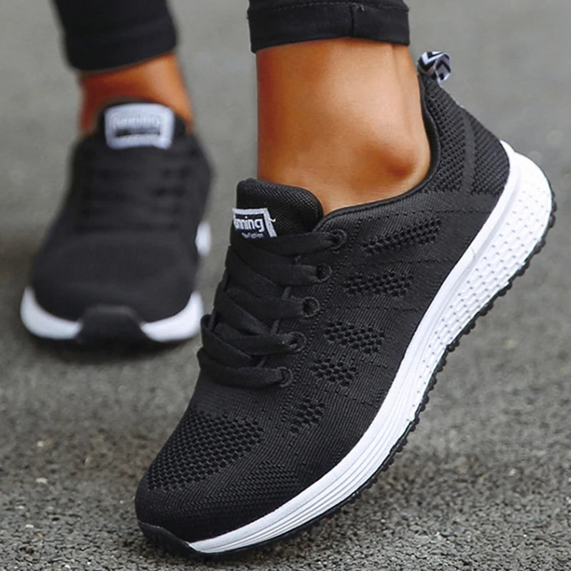New Sneakers For Women Breathable Fashion Trainers Plus Size Women