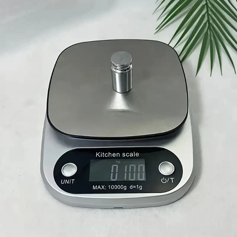 1pc Accurate Digital Kitchen Scale for Cooking and Baking - 22lb