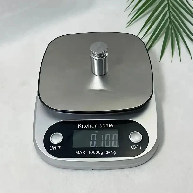 1pc Accurate Digital Kitchen Scale for Cooking and Baking - 22lb
