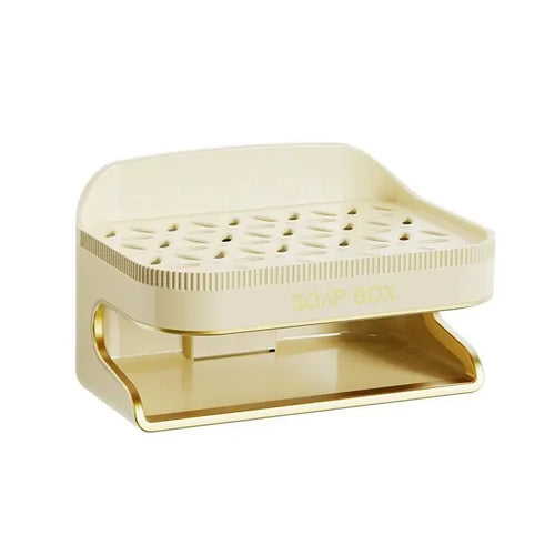 Elegant Soap Holder With Self-Adhesive, Wall-Mounted, No Drilling,No