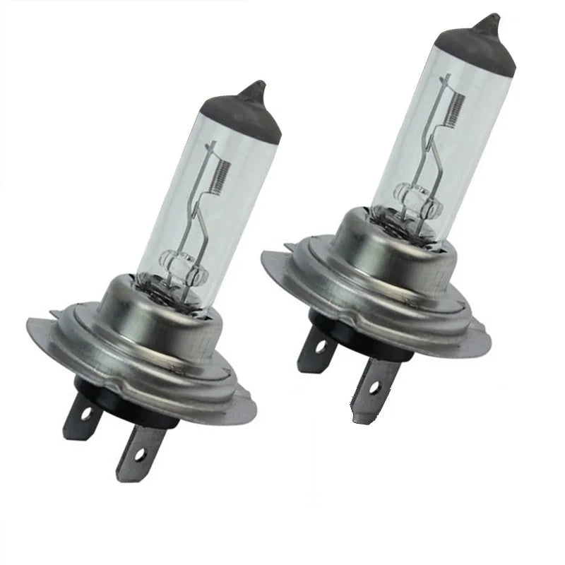 2Pcs Car H7 Xenon Headlight 55W 6000K Halogen White Light Lamp 12V