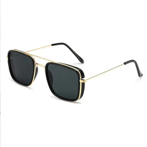 Fashion Sunglasses European and American Metal Small Square Frame